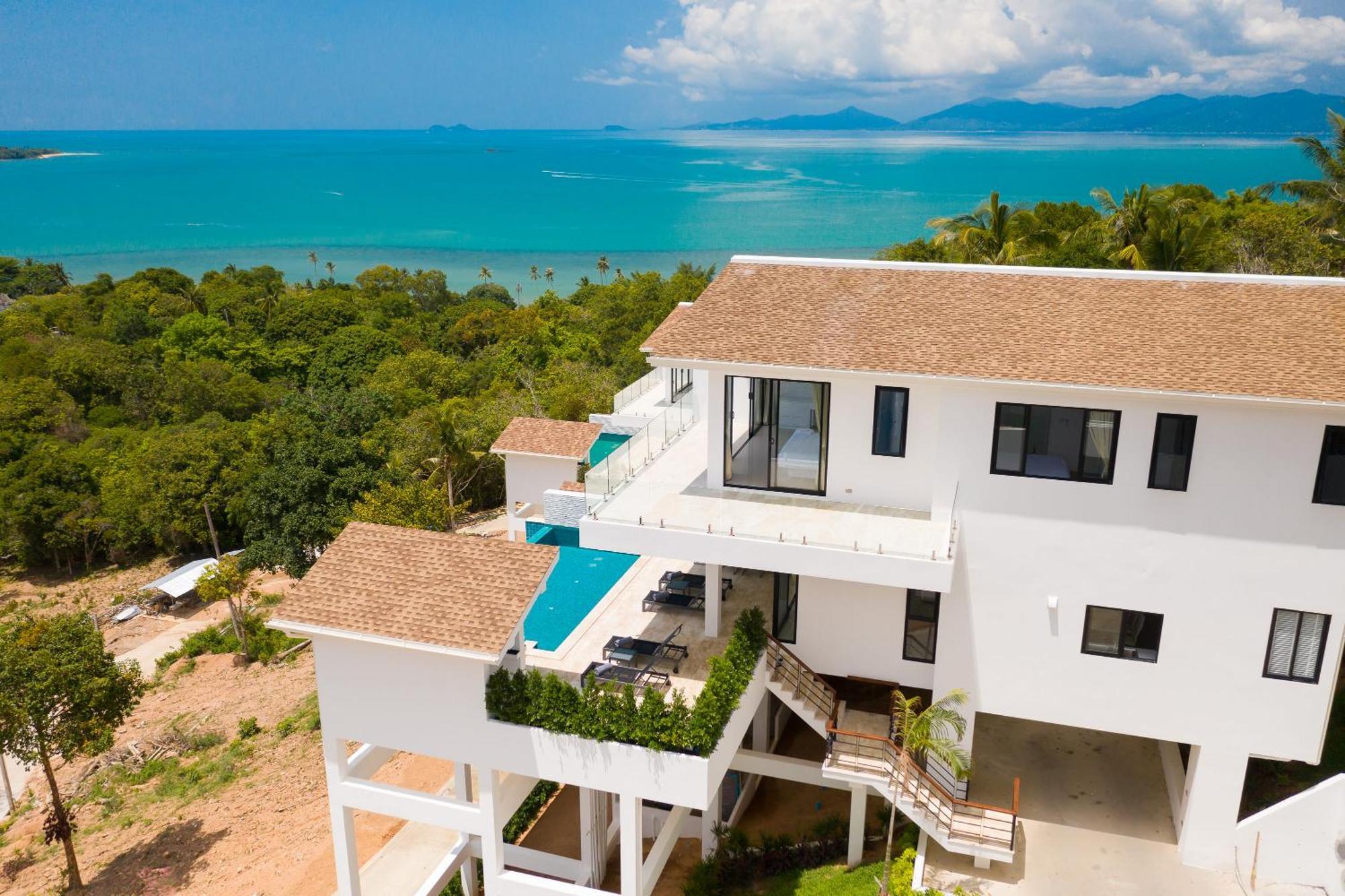 Fisherman Seaview Villas Amphoe Koksamui Екстер'єр фото