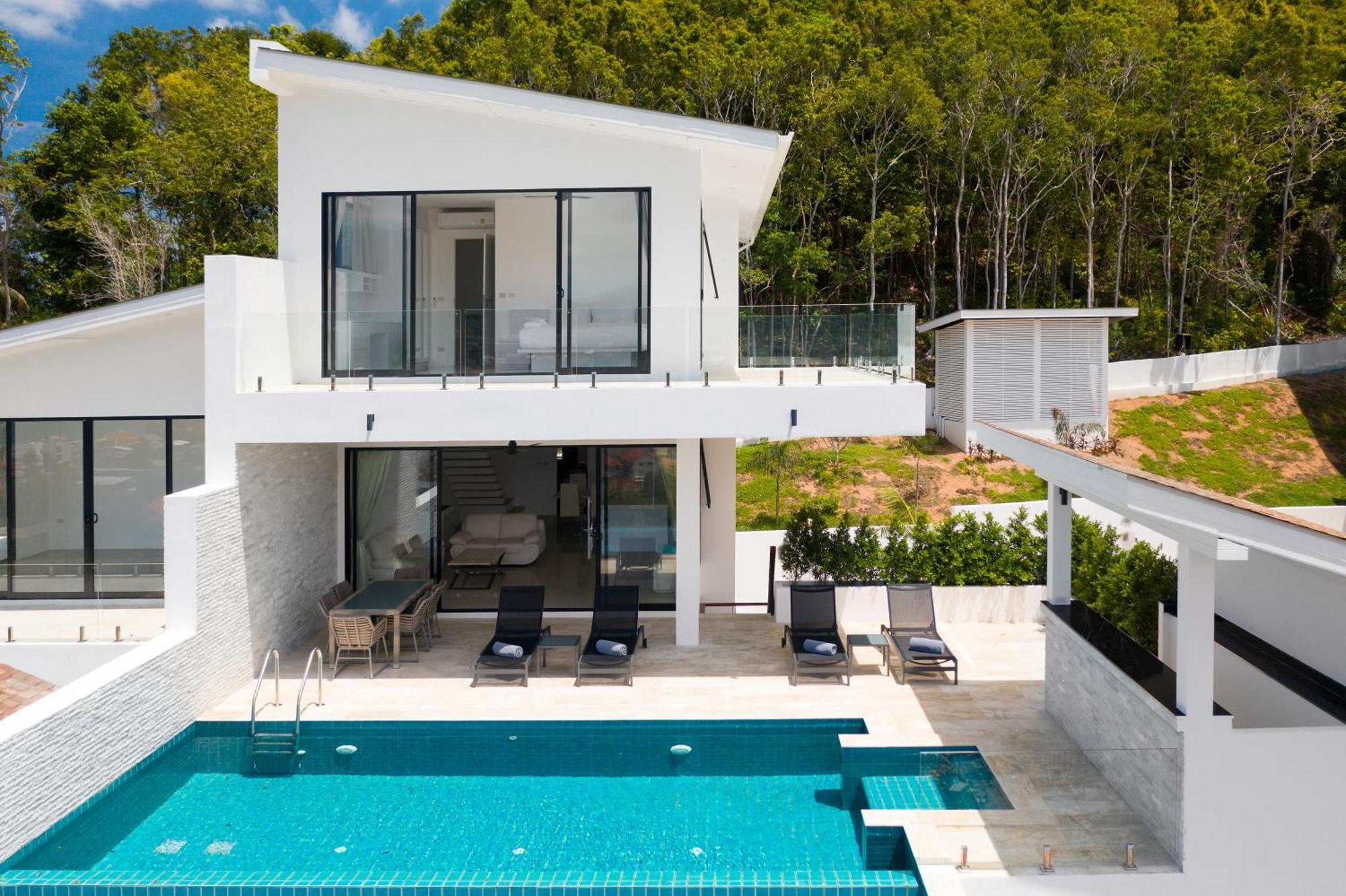 Fisherman Seaview Villas Amphoe Koksamui Екстер'єр фото