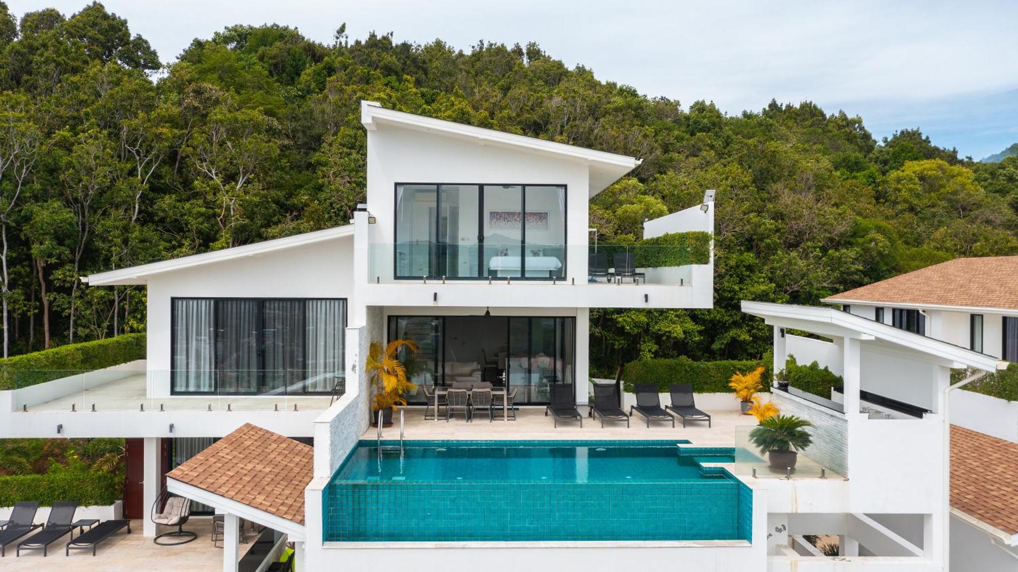 Fisherman Seaview Villas Amphoe Koksamui Екстер'єр фото
