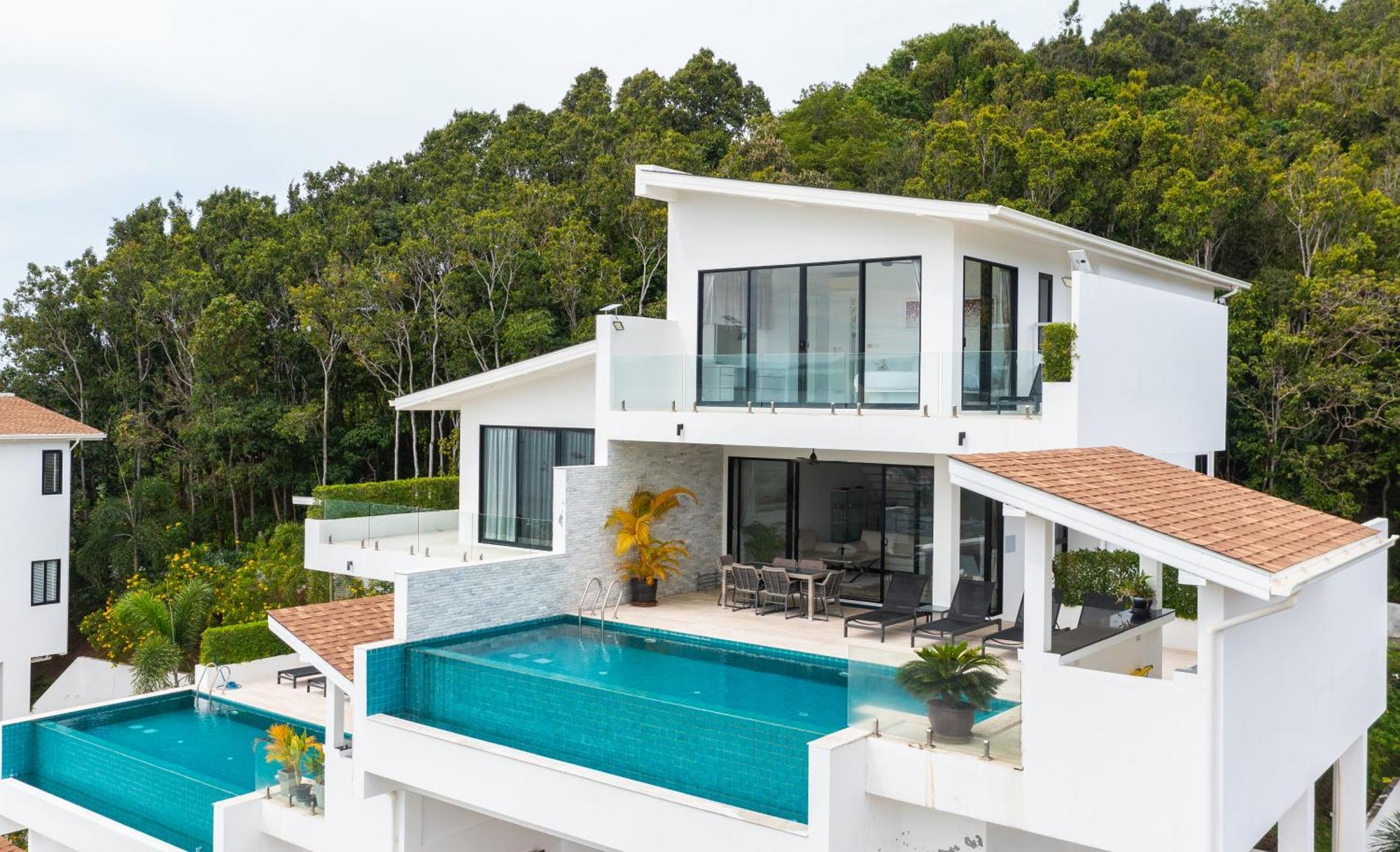 Fisherman Seaview Villas Amphoe Koksamui Екстер'єр фото